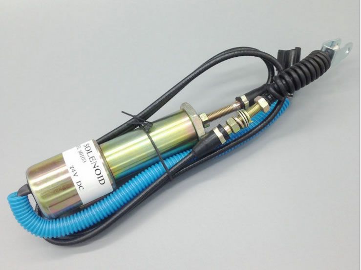 挖掘機(jī)配件 現(xiàn)代215-7 熄火電磁閥 R215-9 挖機(jī) 熄火開關(guān)