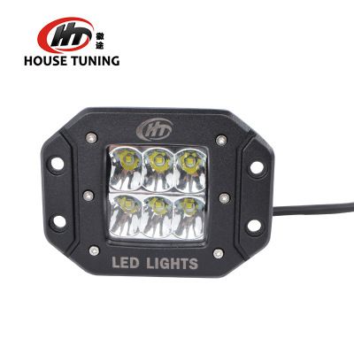 美國(guó)科瑞燈珠 4.5寸聚光30W LED燈卡車邊燈 改裝燈