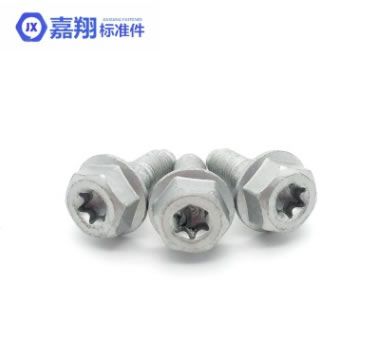 法蘭面螺栓/螺絲 8.8級 法蘭鍍鋅螺絲 jx063