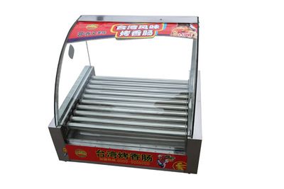 10管烤香腸機器/烤腸機/熱狗機/休閑小吃加工設備