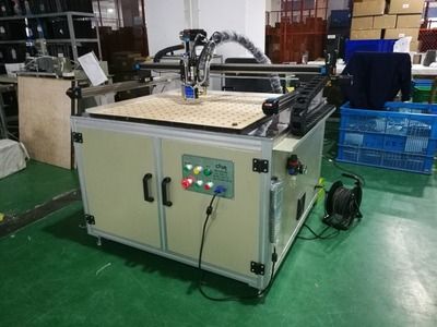 熱熔膠點膠機 熱熔膠自動點膠機 腳墊點膠機