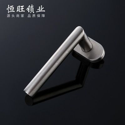 不銹鋼門鎖彎管系列05-103SS 室內(nèi)簡約機械門鎖