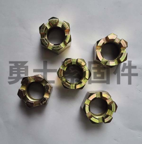開槽螺母