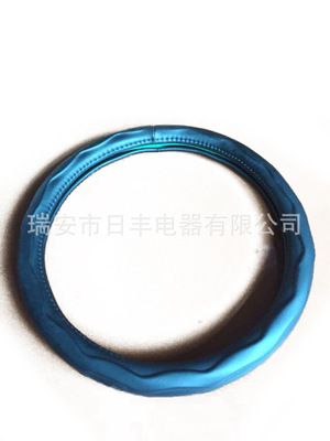 100%純硅膠內圈，真皮汽車方向盤套