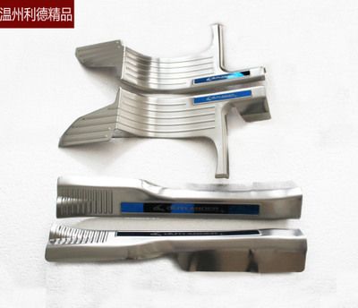 全新歐藍(lán)德改裝專用內(nèi)置門檻條17款歐藍(lán)德上層迎賓踏板內(nèi)檻條