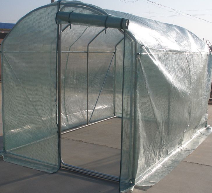 PE網(wǎng)格布花房