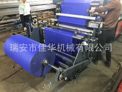 無紡布橫向切片機自動送料電腦切片機，高速復(fù)合膜無紡布分切機