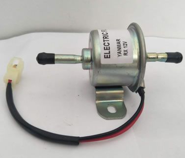 洋馬，柴油泵全銅電子油泵外置燃油泵輸油泵12V24V