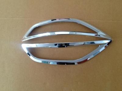 12款福特嘉年華 兩廂后霧燈罩*2電鍍裝飾件亮條
