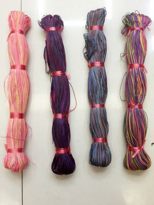 七彩1.0MM棉蠟線，飾品配件線繩 國產蠟線