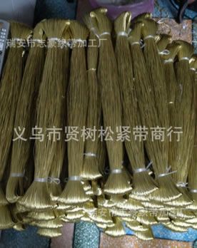 1.5MM金銀色包芯繩吊牌絲線賀卡請柬包裝扎口繩裝飾線