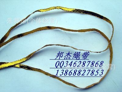3mm寬金絲帶，金絲，扁帶