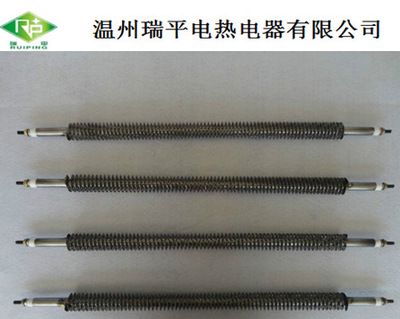 304不銹鋼翅片式,散熱片式電熱管 發熱管 加熱管 直行管 220V380