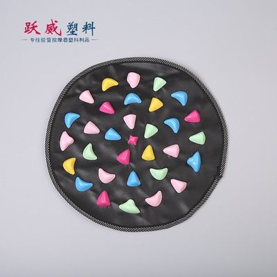 腳底按摩墊35*35cm 足底按摩墊指壓板腳底按摩走毯仿鵝卵石按摩墊