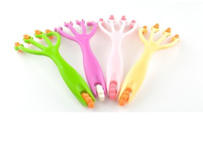 鶴祥滾珠按摩器 正品四爪型全身按摩滾輪 全身按摩器紙卡