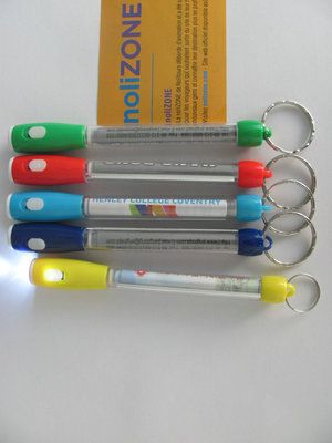 CY-142帶燈拉畫鑰匙扣 禮品鑰匙扣