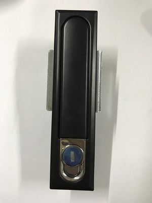 電柜鎖MS818開關電柜門鎖MS490黑色方型鎖機箱機柜電箱