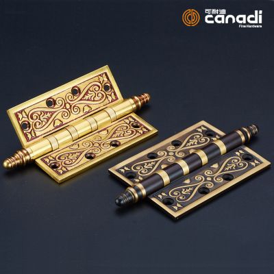 復(fù)古歐式4*3純銅平開(kāi)軸承木門(mén)合頁(yè)家具五金配件A2-006