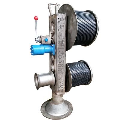 船用中型起網機立式雙輪液壓拉網機收網機304不銹鋼漁船拖網機器