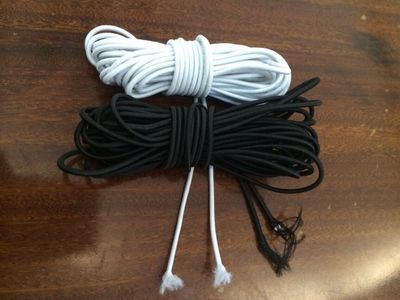 泰國進口橡筋繩、彈力繩、圓松緊帶2MM彈力繩/0.8mm止12mm