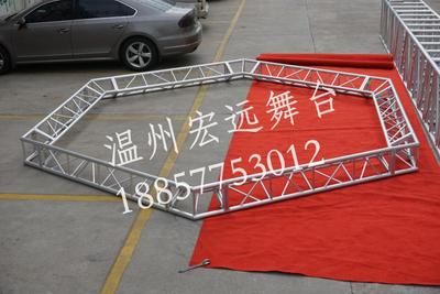 健身館搭建吊頂桁架 鋁合金桁架 可掛燈三角桁架