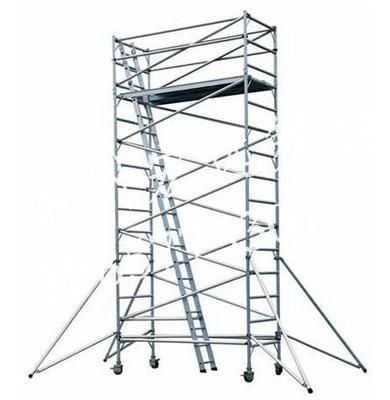 鋁合金高空腳手架 快拆裝鋁合金腳手架平臺 施工鋁合金腳手架