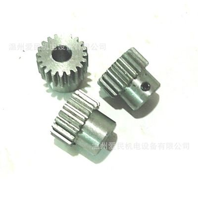 1模25齒寬10 總長(zhǎng)18 凸臺(tái)18 孔6 8 10 12 碳鋼45號(hào)金屬圓柱直齒輪