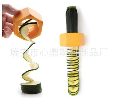 廚房用品創意螺旋切黃瓜器 廚房小工具黃瓜切片神器