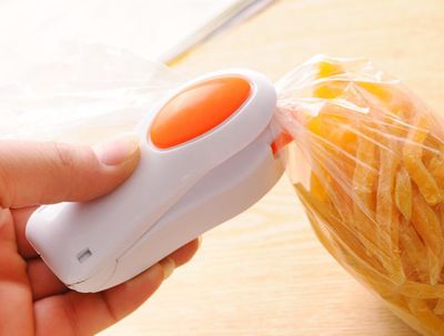 家用便攜迷你封口機 食品塑料袋塑封機 家用小型手壓熱封機密封機
