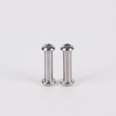 盤頭內六角對鎖螺絲 M4半圓內六角子母鉚釘 6*30組合螺絲