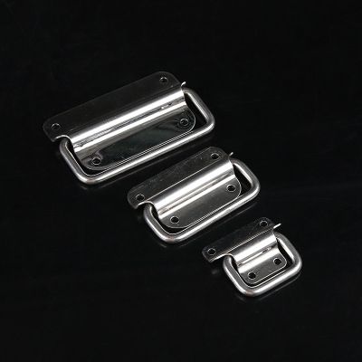 不銹鋼拉手設備折疊拉手 工具箱活動提手板式拉手