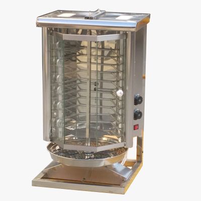 土耳其烤肉機商用 自動電熱旋轉式巴西烤肉爐 拌飯肉夾饃機