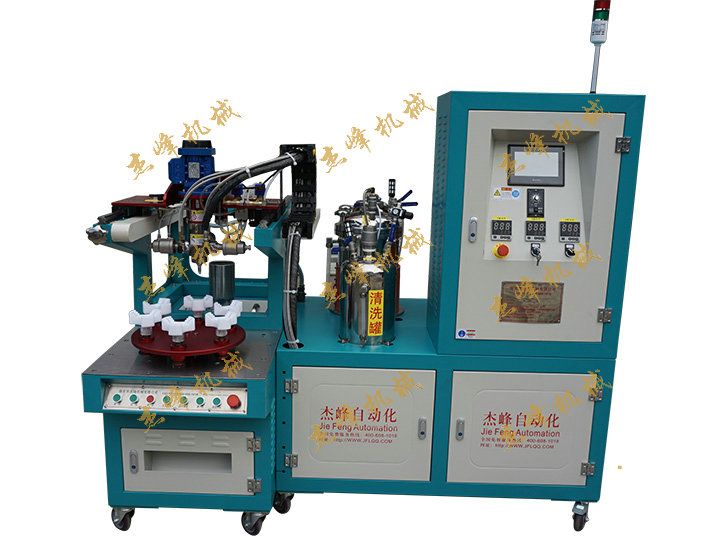 雙組份濾芯端蓋注膠機多工位2 