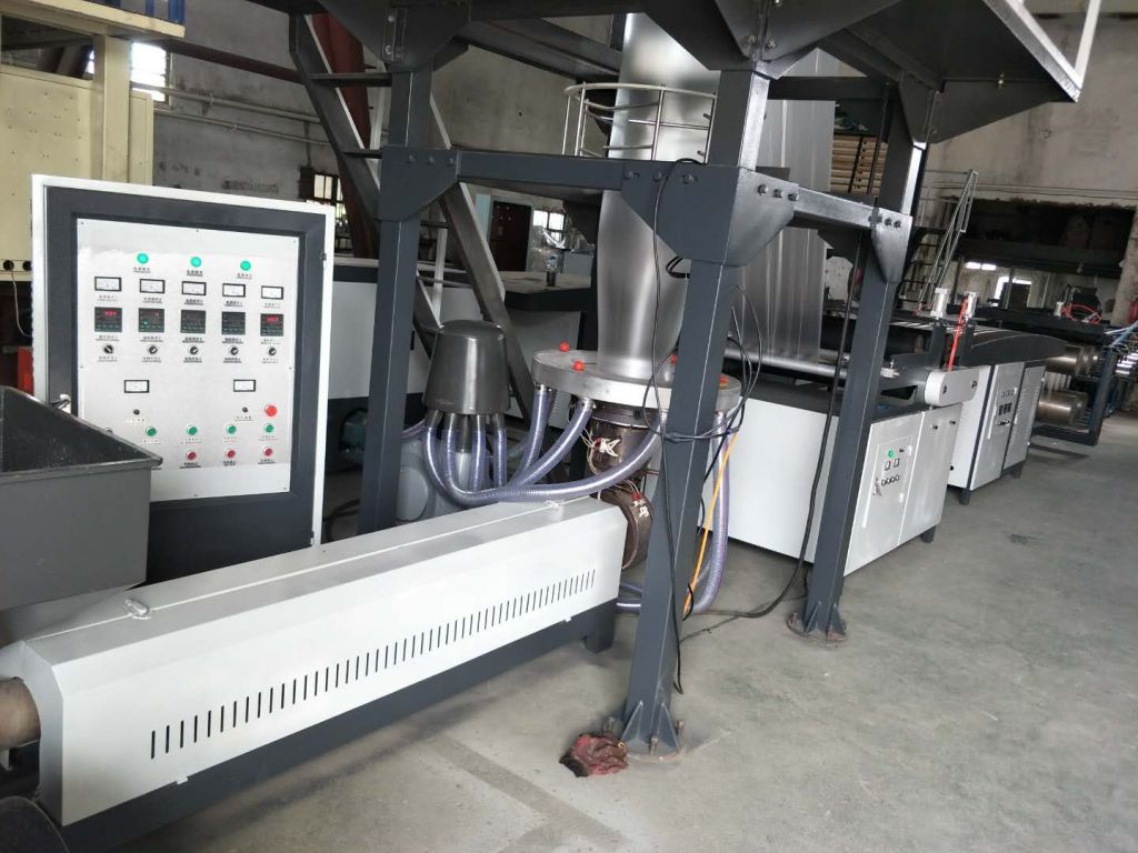 立式自動落筒收卷機