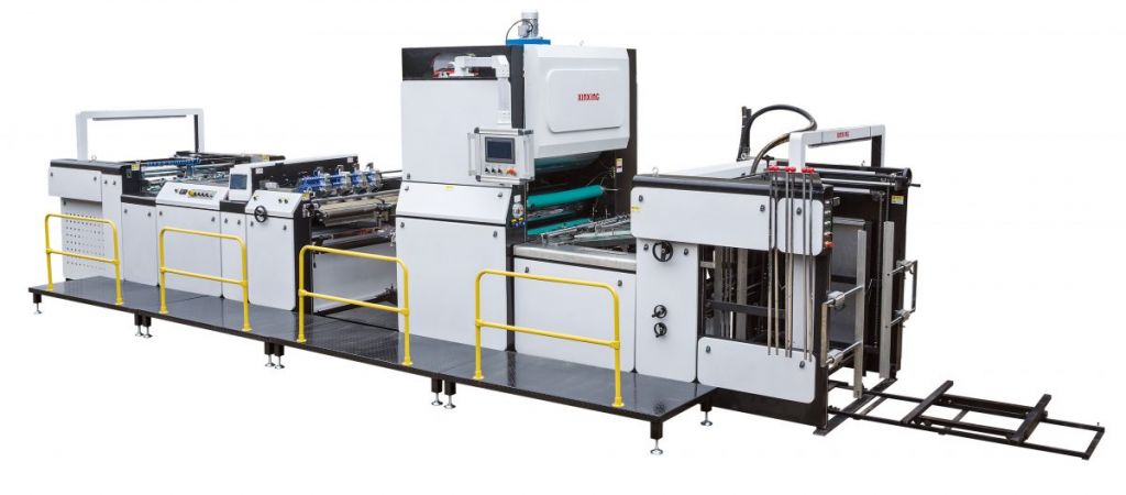 ZFM-1080B 全自動高速覆膜機 (帶鏈刀)