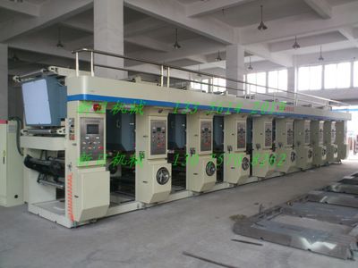 印刷薄膜、紙張、鋁箔等卷筒材料電腦凹版印刷機