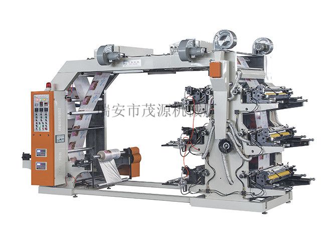 6 色高速印刷機