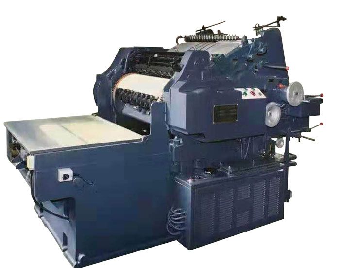 615型全自動海德堡圓壓平模切機、沖不干膠機