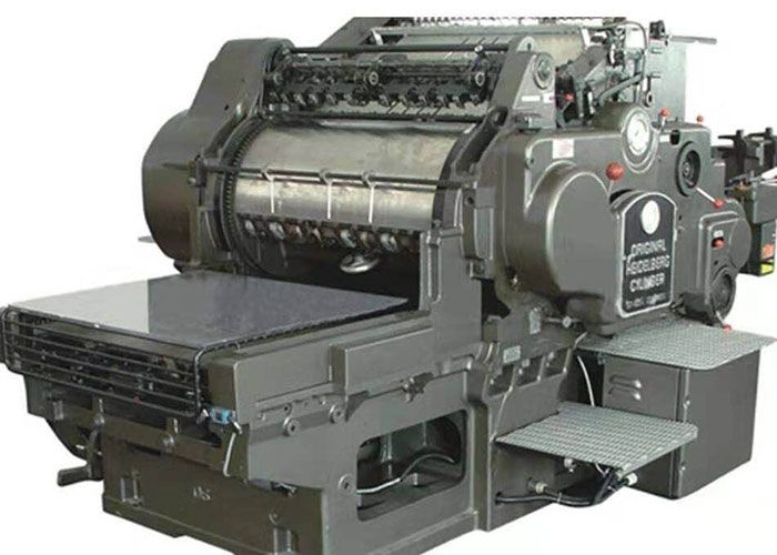 585型全自動海德堡圓壓平燙金機