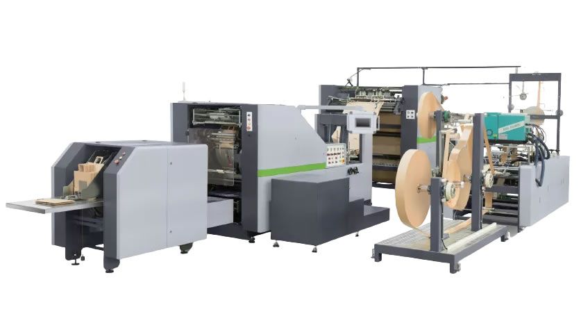 RKHF-330F/450F/450BF/550F 全自動扁繩紙袋機