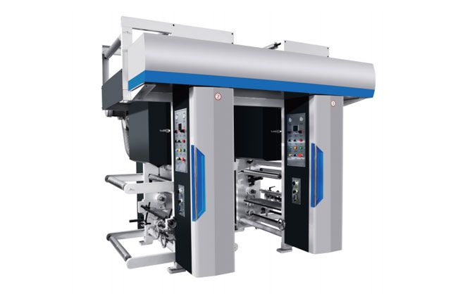 TY-A 無(wú)軸2色-4色無(wú)底盤無(wú)連接連線高速水墨印刷機(jī)