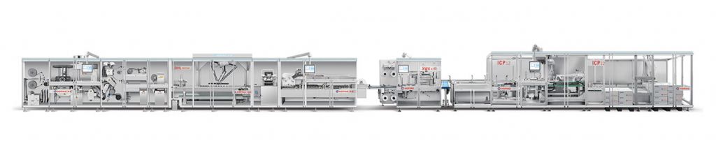 DHL8005H 智能全伺服高速泡罩裝盒一體機(jī) XWK4060 碼垛