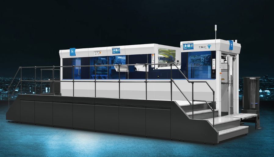 T 106 BF 全清廢自動模切機