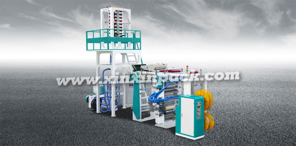 夾鏈自封袋高速吹袋機(jī)