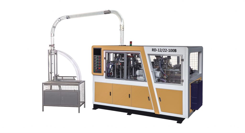 PLC控制紙杯成型機RD-12/22-100B型