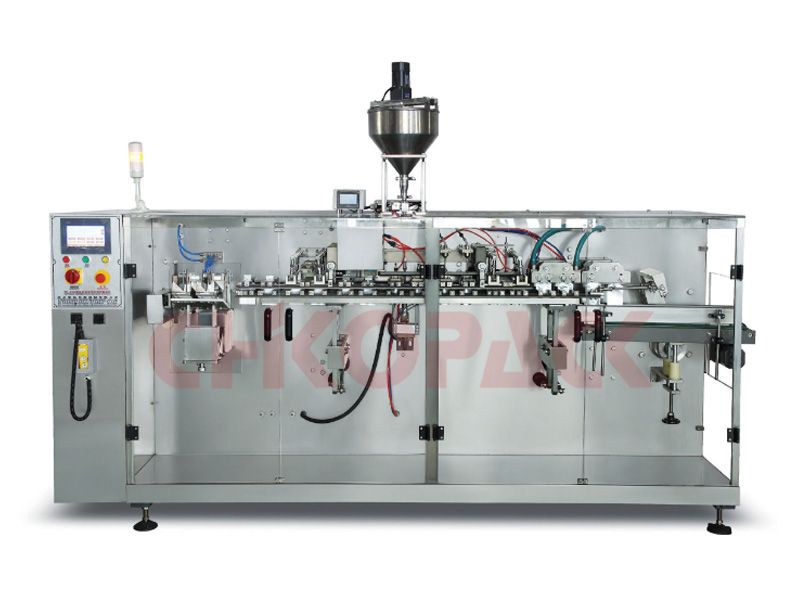 ZK-210D水平預制袋功能飲料給袋式包裝機
