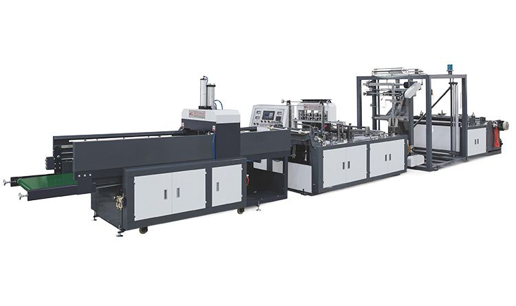 無(wú)紡布高速背心袋制袋機(jī)