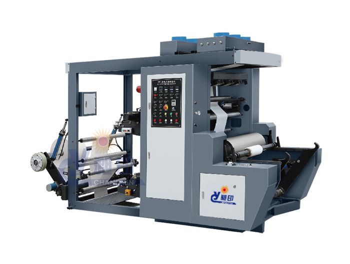 2色 重疊式同步帶高速印刷機