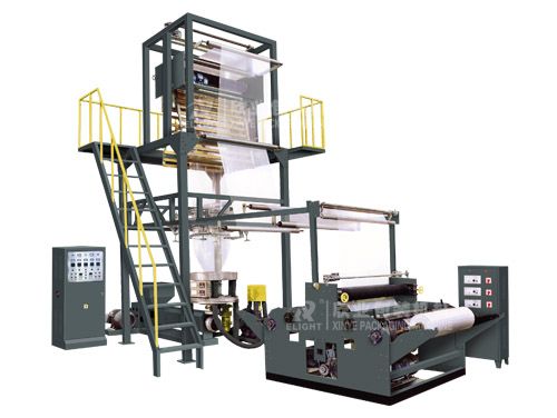 旋轉(zhuǎn)機(jī)頭吹膜機(jī)組