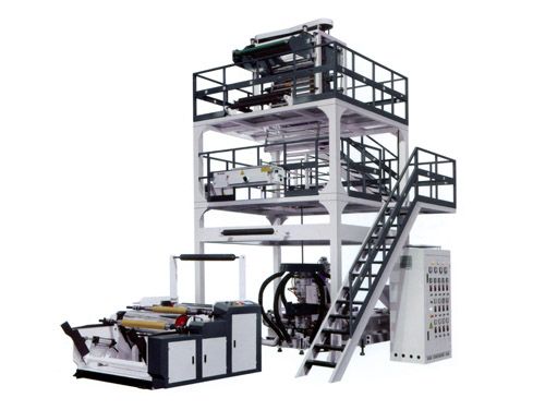 ABA三層共擠吹膜復合機組